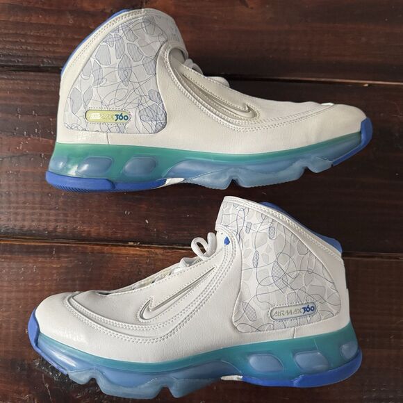 Nike Air Max 360 BB White Varsity Royal Shoes main image 10